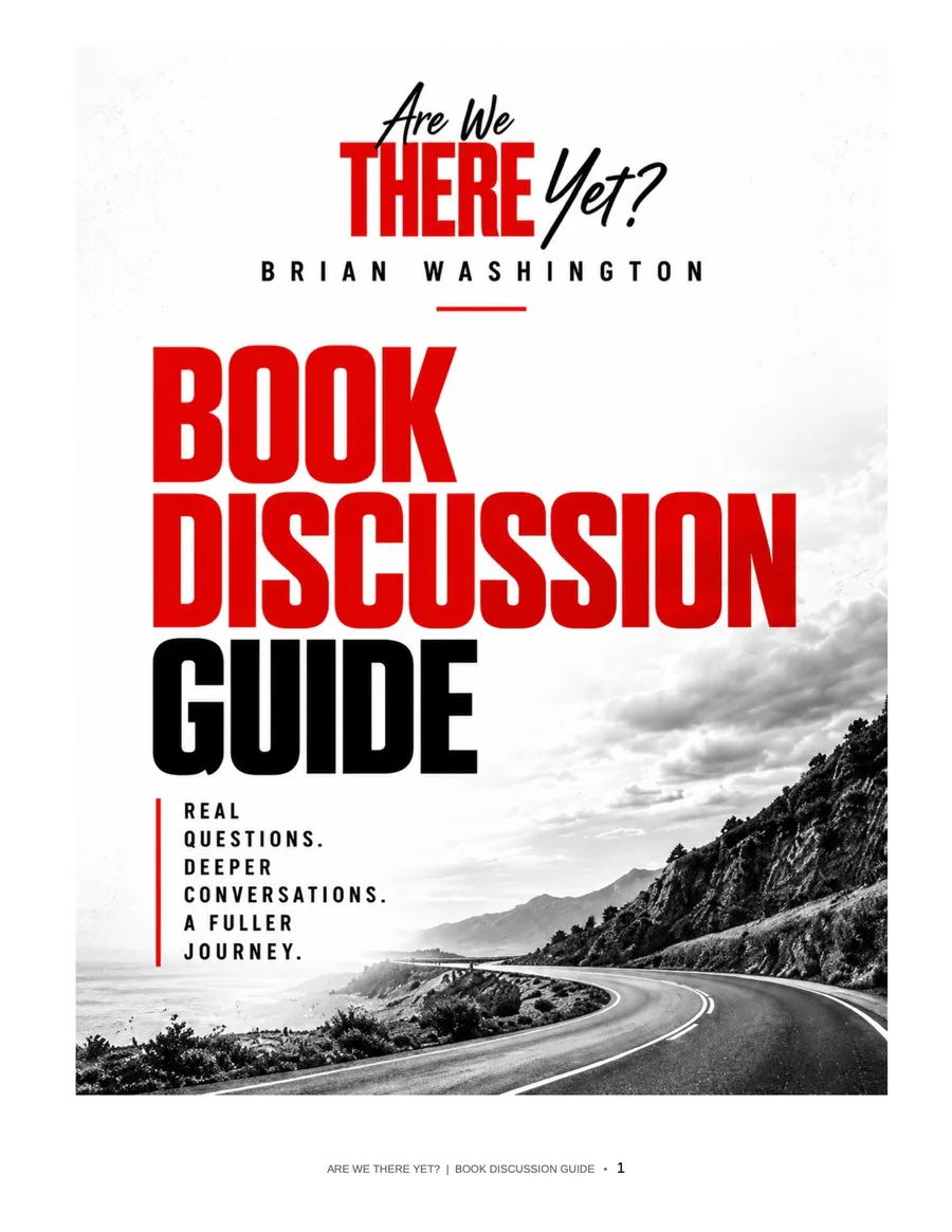Book Discussion Guide cover for Are We There Yet?